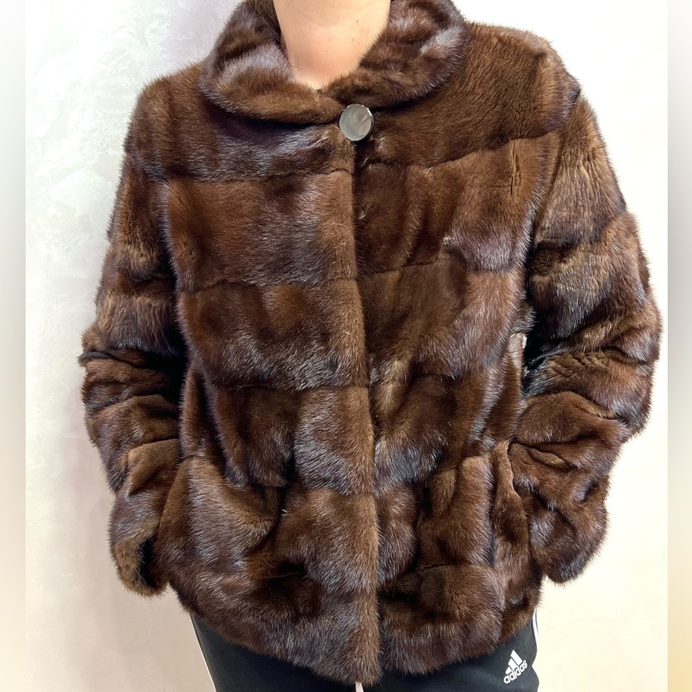 Luxurious Brown Fur Jacket